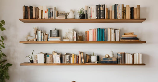 Étagères flottantes pour votre collection de livres