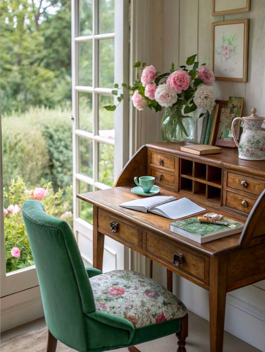 Regency Desk bureau classique – Motakaf Maroc