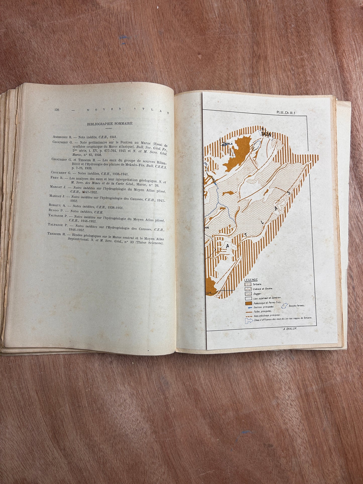 Hydrogéologie du Maroc – Zone Française